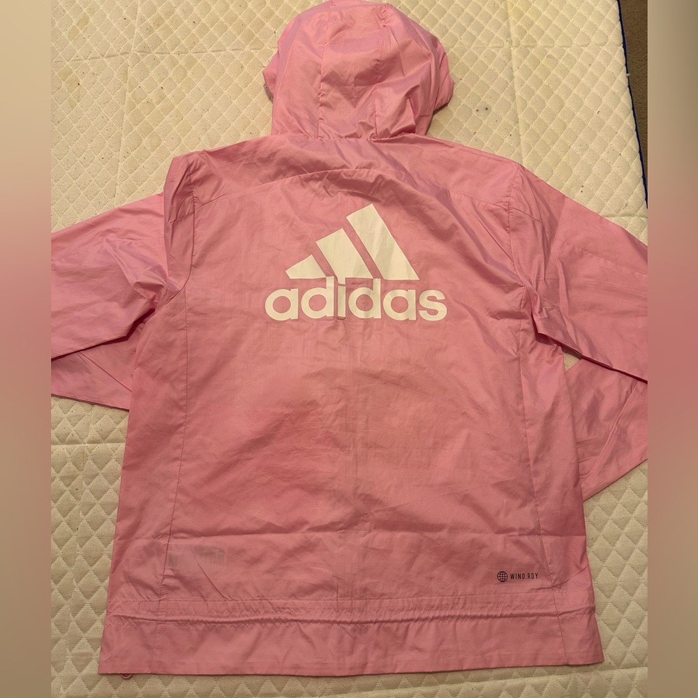 Adidas Lightweight Running Windbreaker - image 2